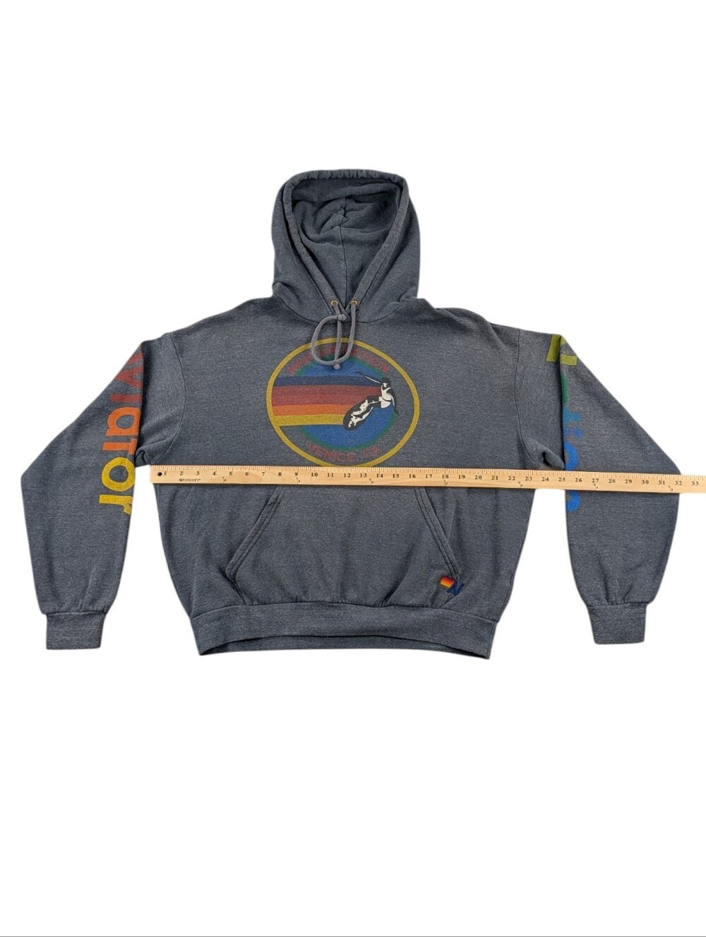 Aviator Nation Related Venice Hoodie Joggers Set Charcoal XS Top S Pants - Picture 3 of 12
